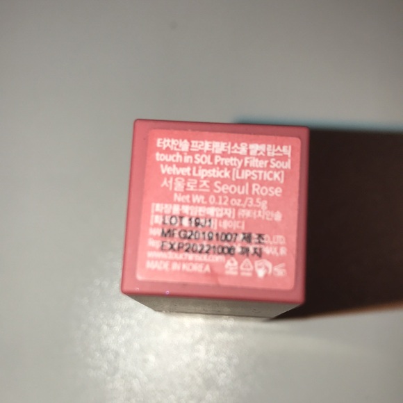touch in Sol Pretty Filter Soul Velvet Lipstick- Seoul Rose - Picture 8 of 8